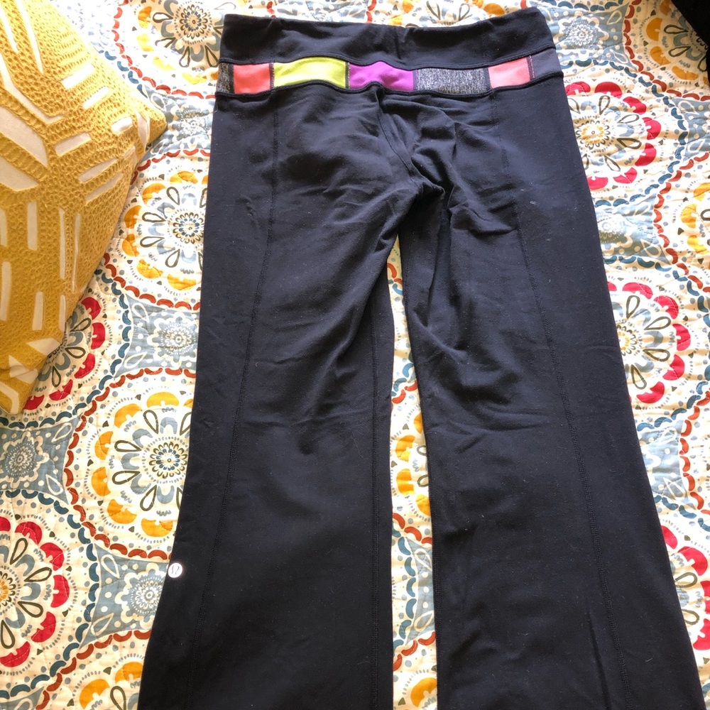 Lulu lemon flare reversible yoga pants